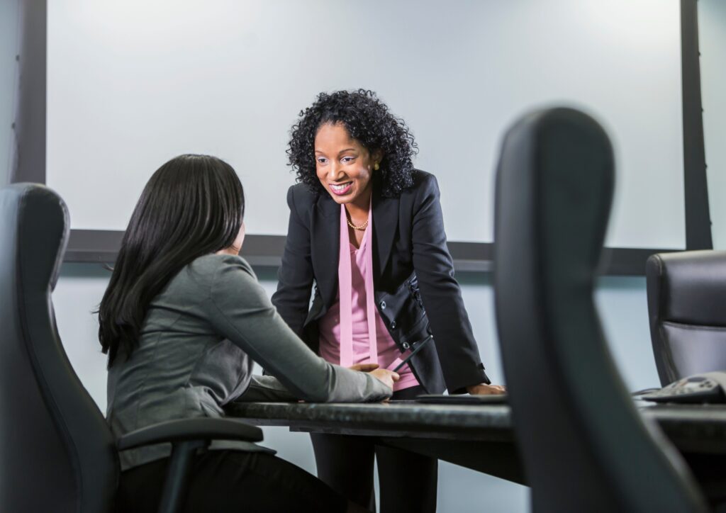 CEO in boardroom